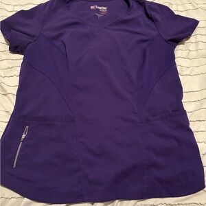 Grey's Anatomy Purple Short Sleeve Top